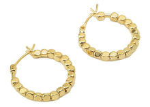 Load image into Gallery viewer, Hadley Gold Plated Hoop Earrings
