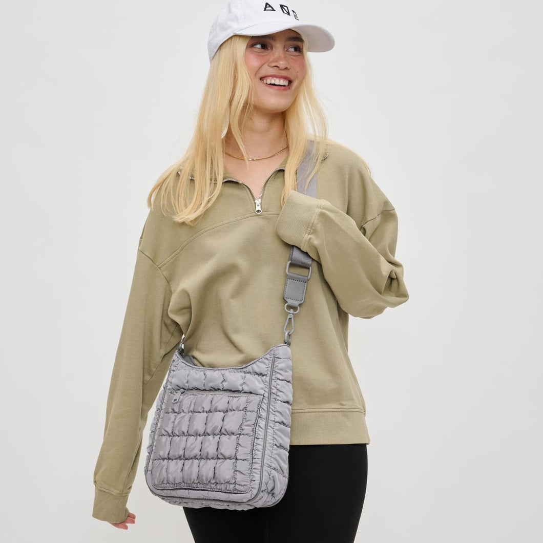 Quilted Nylon Puffer Crossbody
