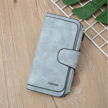 Load image into Gallery viewer, Long Matte Pu Multi-Purpose Women's Wallet
