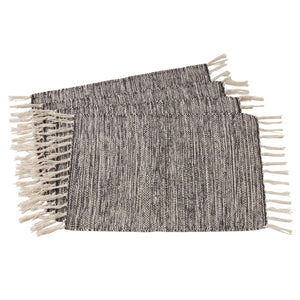 Black Rug Placemat