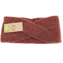 Load image into Gallery viewer, Soft Crossed C.C Eco-Friendly Fashion Headband
