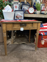 Load image into Gallery viewer, Oak Table One Drawer
