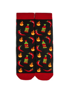 Hot Stuff Chili Pepper Socks