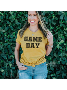 Game Day Black & Yellow T-Shirt