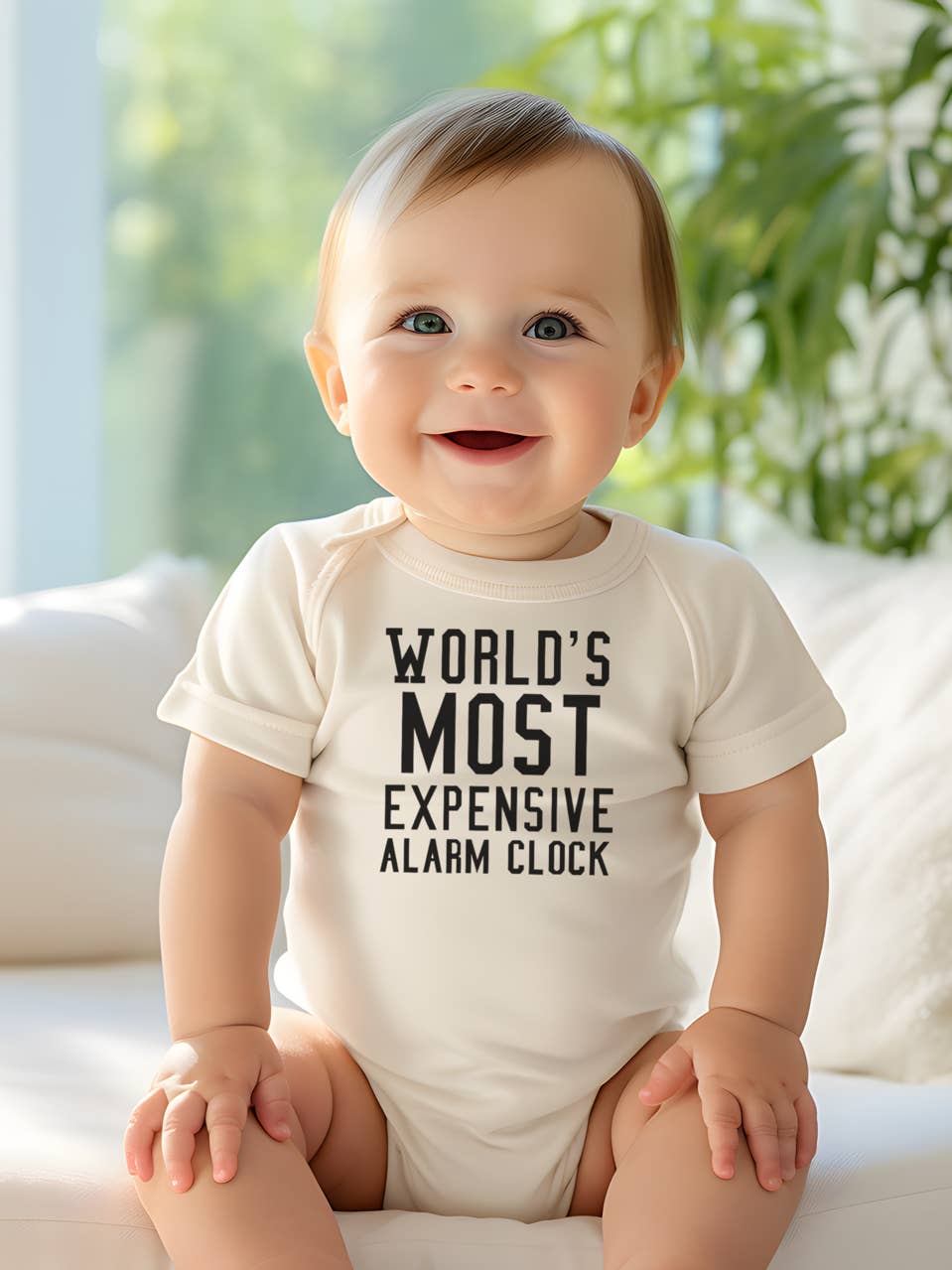 World's Most Expensive Alarm Clock Baby Onesie