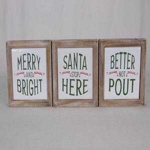 Wood & Metal Framed Blocks