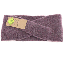 Load image into Gallery viewer, Soft Crossed C.C Eco-Friendly Fashion Headband
