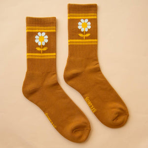 Ribbed Crew Socks
