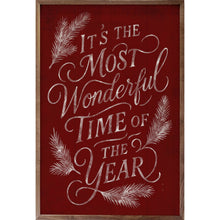 Load image into Gallery viewer, It&#39;s the Most Wonderful Time Wall Art
