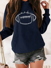 Load image into Gallery viewer, Game Day Printing Long Sleeve Hoodie Pullover
