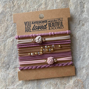 Rhinestone Hair Ties
