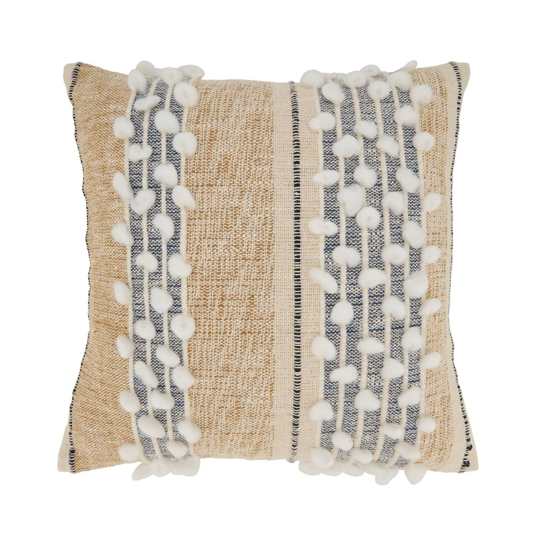 Cozy Weave Stripe Throw Pillow