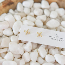 Load image into Gallery viewer, 14k Gold Plated Stud Earrings- Dainty
