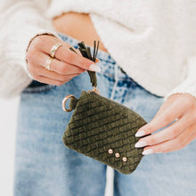 Load image into Gallery viewer, Suede Paris Card Wallet
