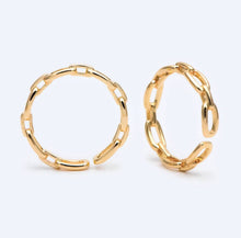 Load image into Gallery viewer, Honey Gold Chain Link Ring
