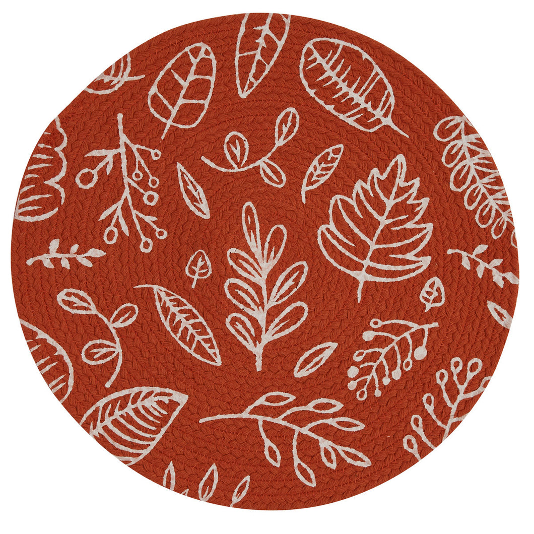 Leaf Round Placemat