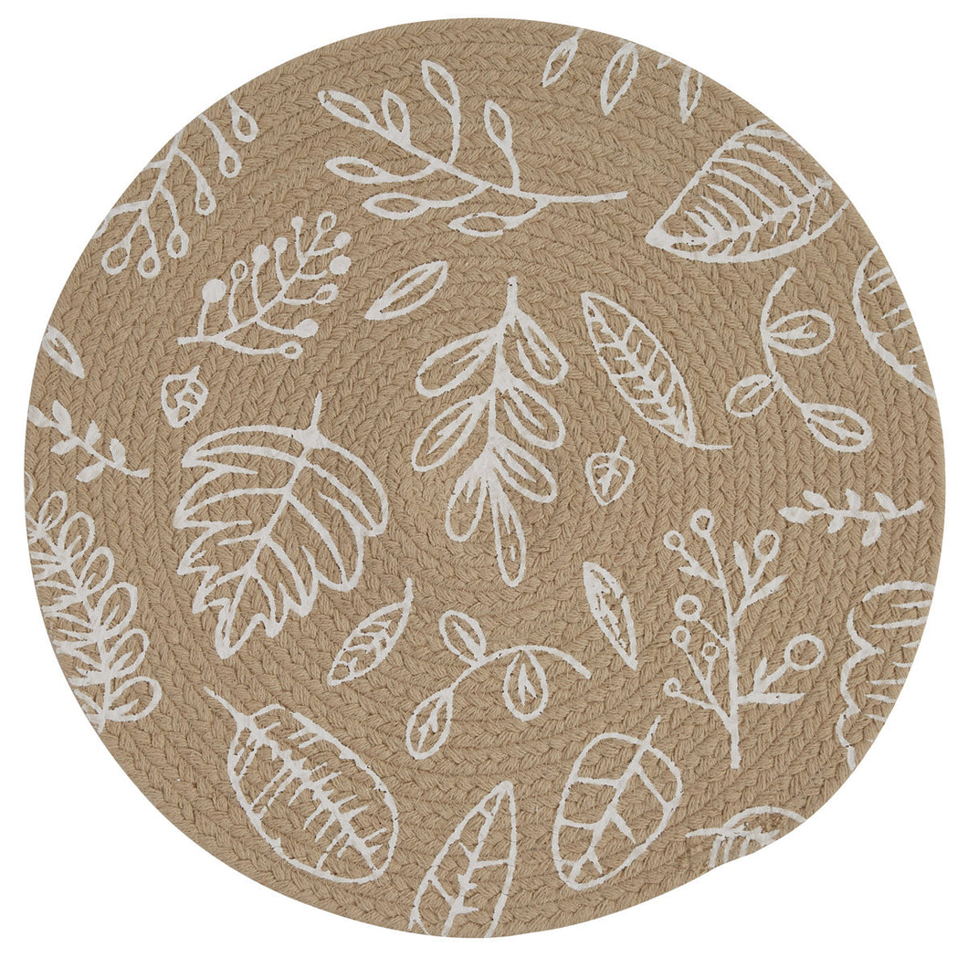 Leaf Round Placemat