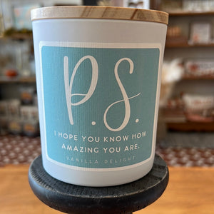 Vanilla Delight Scented Candles