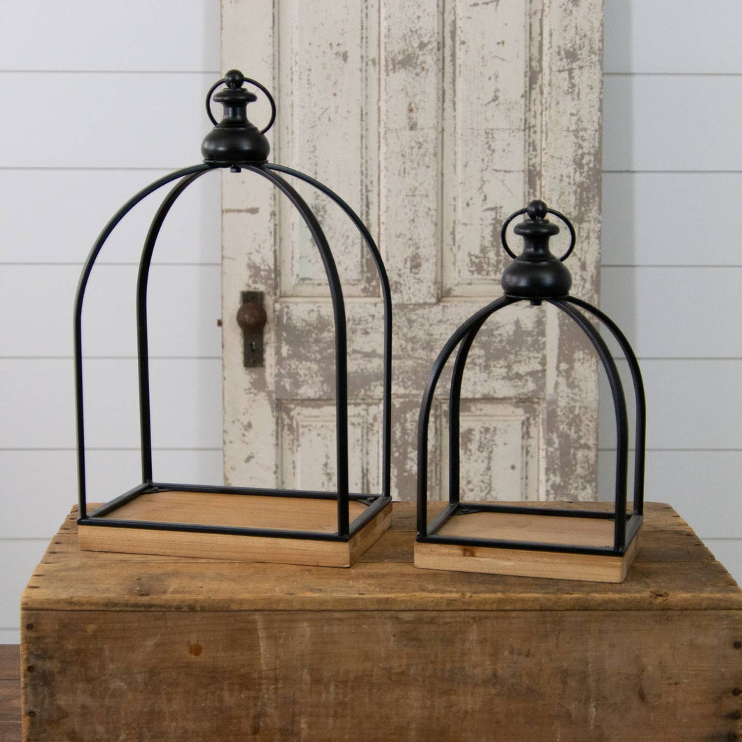 Metal Open Arch Lanterns