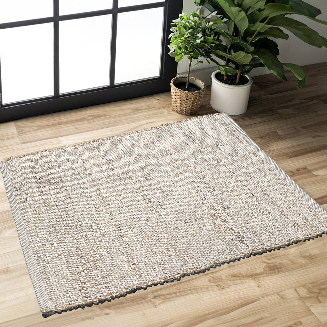 Natural Jute Chindi Rug
