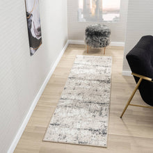 Load image into Gallery viewer, Abstract Modern Beige Gray Rectangular Area Rug
