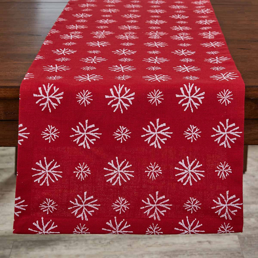 Snowflake Table Runner