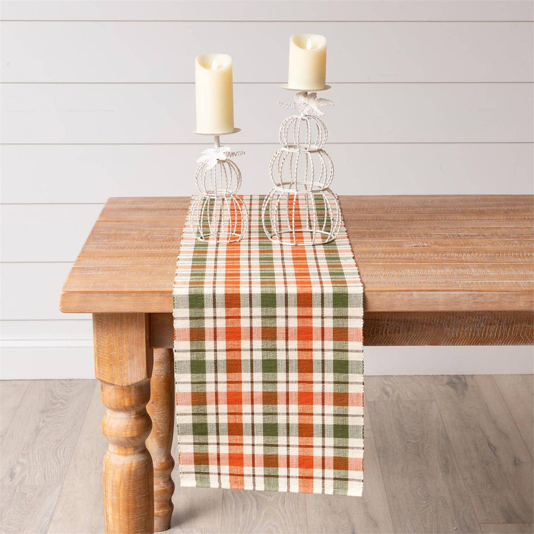 Fall Plaid Runner