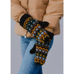 Patterned Mittens