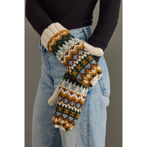 Patterned Mittens