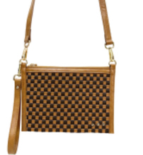 Load image into Gallery viewer, Veda Woven Crossbody and Clutch Bag

