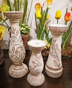 Floral Candle Holders