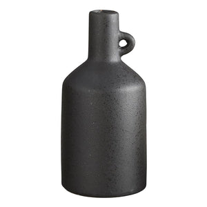 Grey One Handle Vase