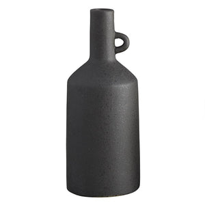 Grey One Handle Vase