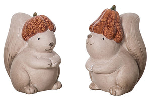 Squirrel w/ Pumpkin Hat
