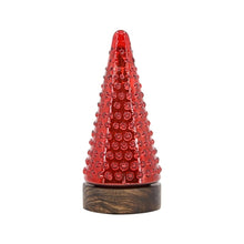 Load image into Gallery viewer, Ruby Red Glass Tree
