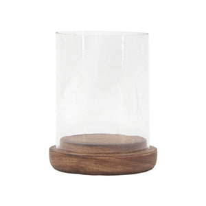 Dark Mango Hurricane Glass