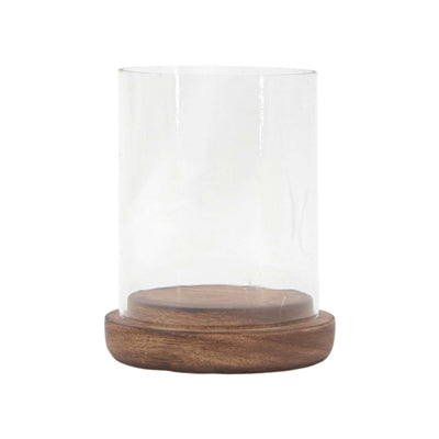 Dark Mango Hurricane Glass