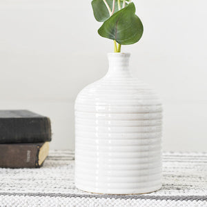 White Ceramic Vase