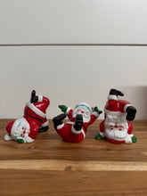 Load image into Gallery viewer, Tumbling Santas Set of 3
