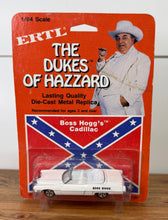 Load image into Gallery viewer, 1981 Dukes of Hazzard 1/64 Die-Cast Car Boss Hogg's Cadillac
