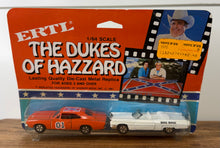 Load image into Gallery viewer, 1981 Dukes of Hazzard 1/64 Die-Cast Car Boss Hogg's Cadillac and General Lee's Car
