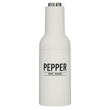 Load image into Gallery viewer, Electric Matte Grey Salt &amp; Pepper Grinder
