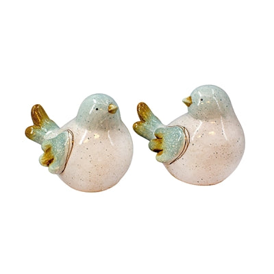Blue and White Porcelain Birds