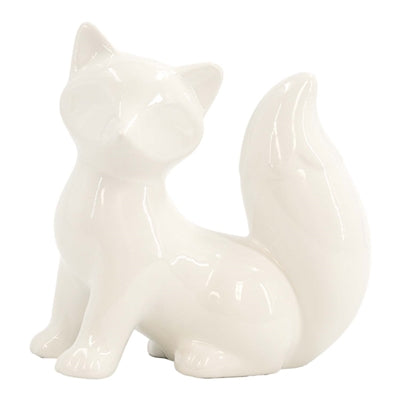 White Porcelain Fox