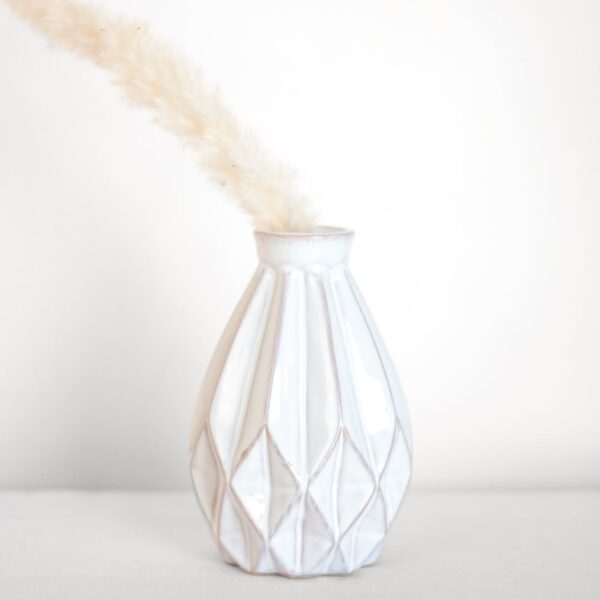 Diamond Pattern Vase