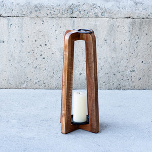 Wood Candle Lantern