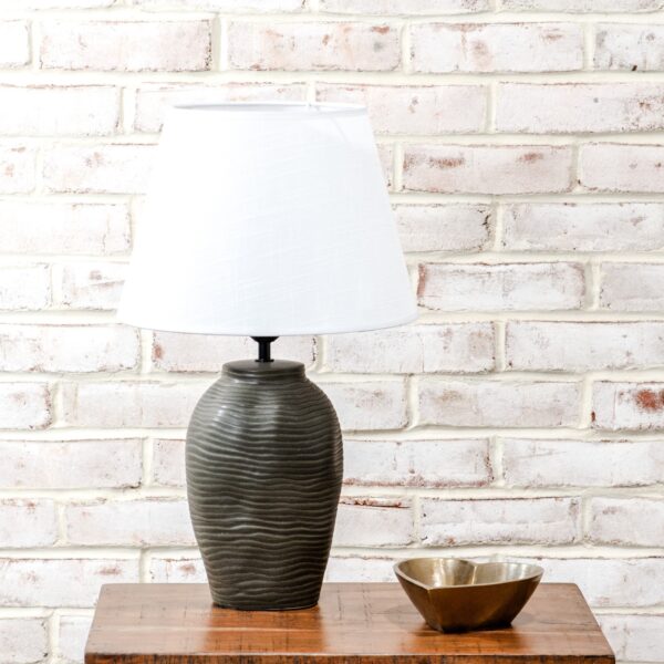 Matte Swirl Lamp