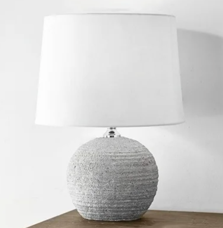 Rough Ceramic Ball Lamp