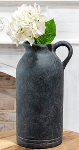 Charcoal Pitcher Vase