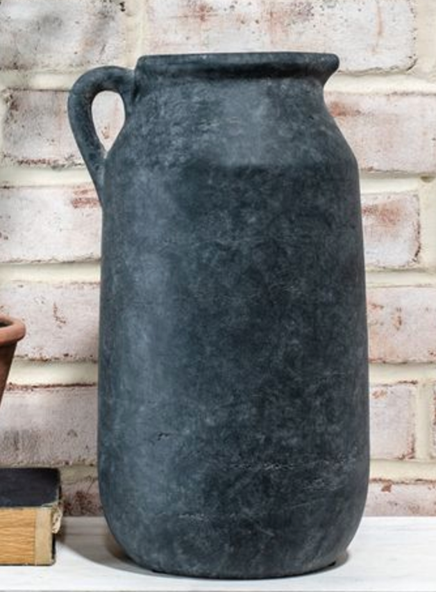 Charcoal Handle Vase